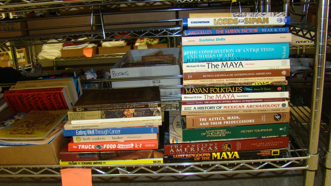 VARIOUS BOOKS-MAYANS & COOK BOOKS (1 of 3)