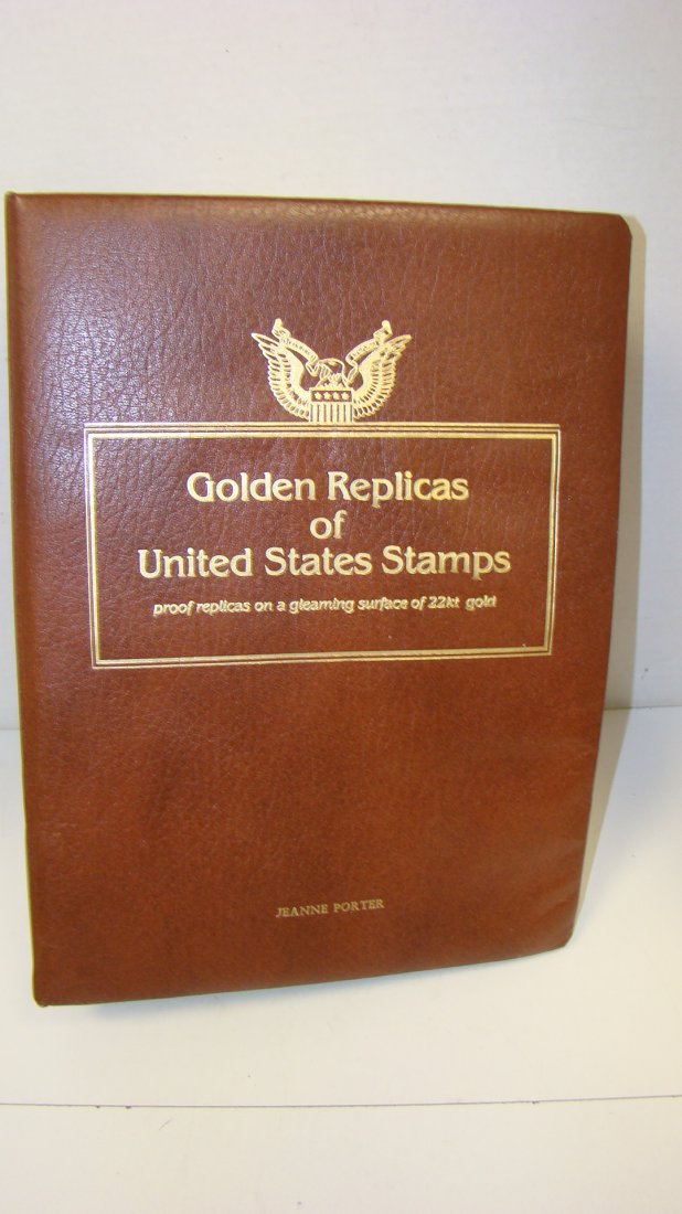 47 USPS 22K GOLD REPLICA STAMP FIRST DAY COVERS: 47 VARIOUS UNITED STATES POSTAL SERVICE 22K GOLD REPLICA STAMP FIRST DAY COVERS - 1989 PREHIUSTORIC ANIMALS - BILL OF RIGHTS - BLACK HERITAGE SERIES - CHRISTMAS 1989 TRADITIONS OF CHRISTMAS AND MADONN