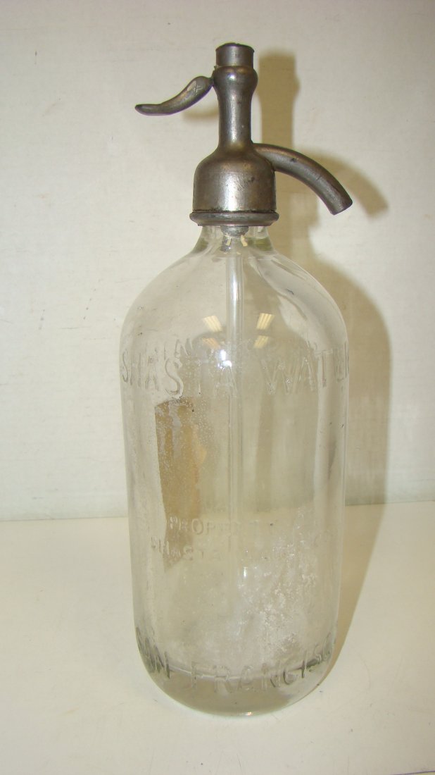 12'' SHASTA WATER SELTZER BOTTLE (1 of 6)