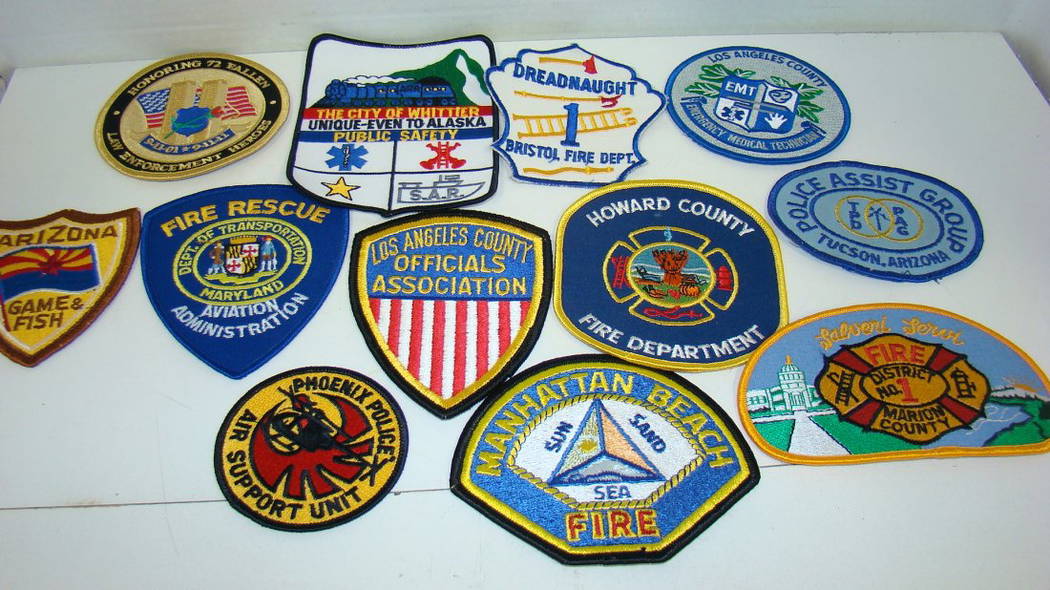 12 Various Law Enforcement Patches