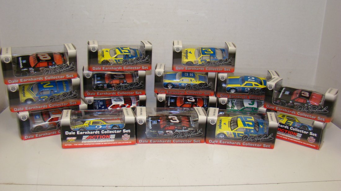 SET OF 16 ACTION DALE EARNHARDT COLLECTOR SET (1 of 6)