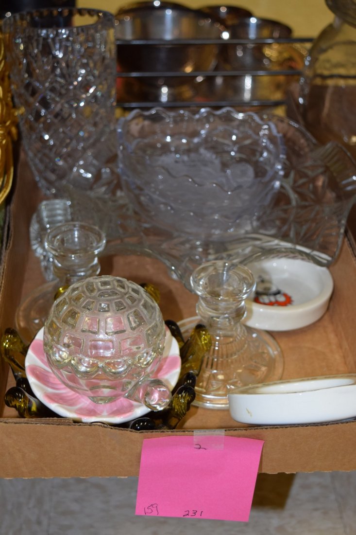 2 BOXES-VARIOUS POTTERY & GLASS (1 of 8)