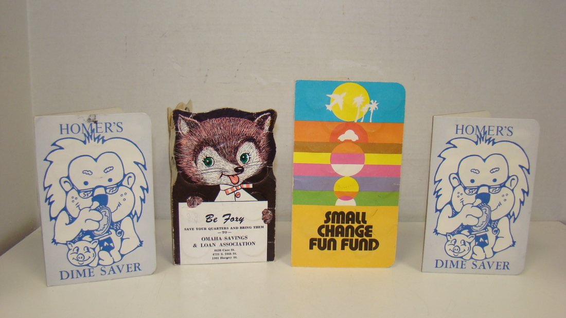 1 QUARTER & 3 DIMES COIN BOOKS (1 of 10)