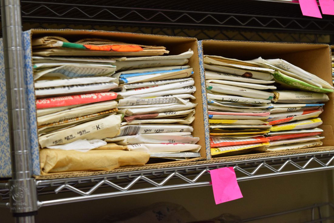 2 BOXES-VARIOUS VTG SEWING PATTERNS (1 of 4)