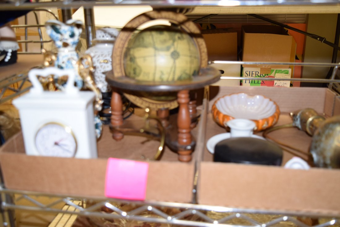 2 BOXES-VARIOUS DECORATOR ITEMS (1 of 4)
