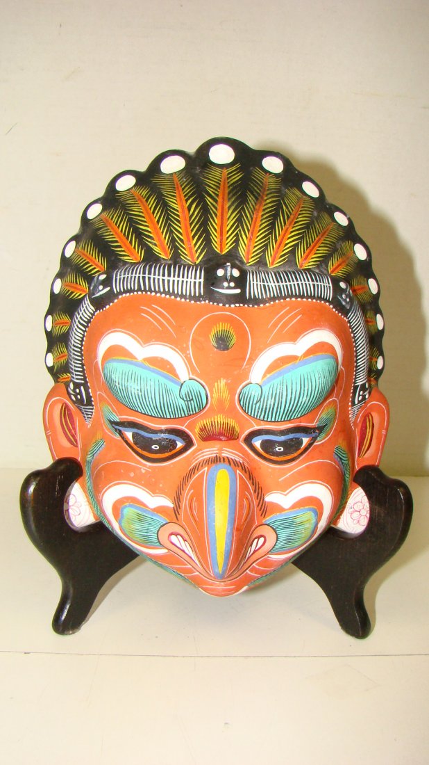 PAPER-MACHE WALL MASK-NEPAL (1 of 7)