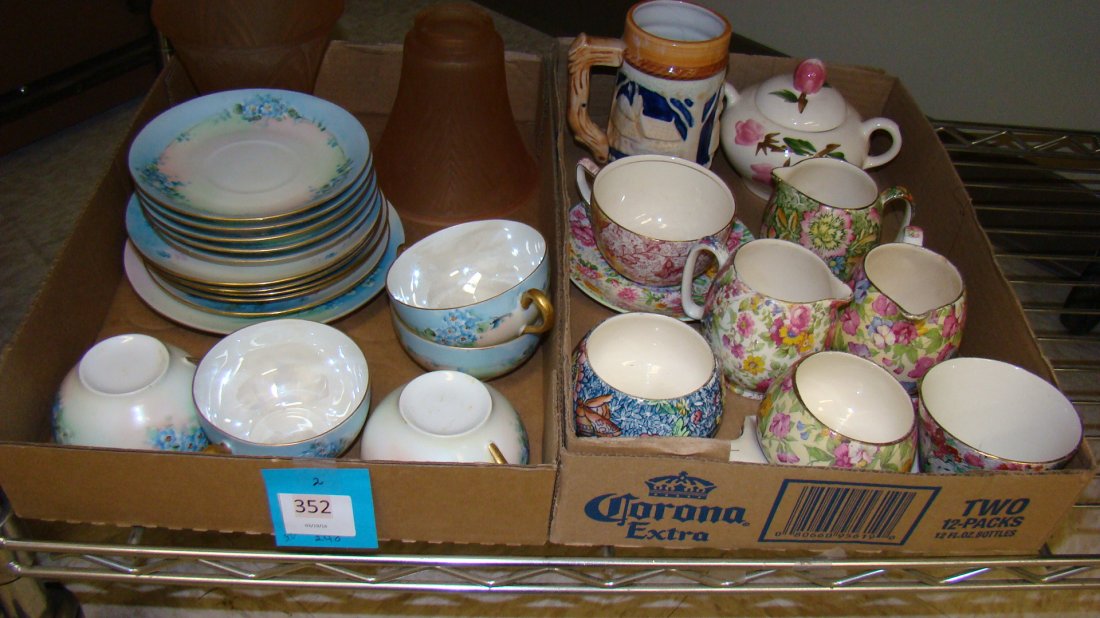 2 BOXES - HP CHINA & CHINTZ DISHES (1 of 5)