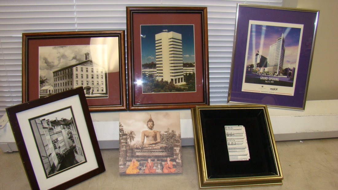 6 SMALL FRAMED PRINTS (1 of 6)