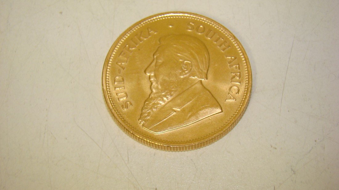 1980 GOLD KRUGERRAND - 1 OZ FINE GOLD (1 of 4)