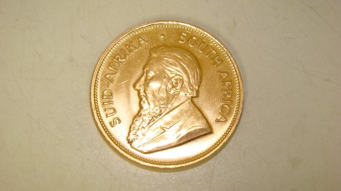 1980 GOLD KRUGERRAND - 1 OZ FINE GOLD (1 of 3)
