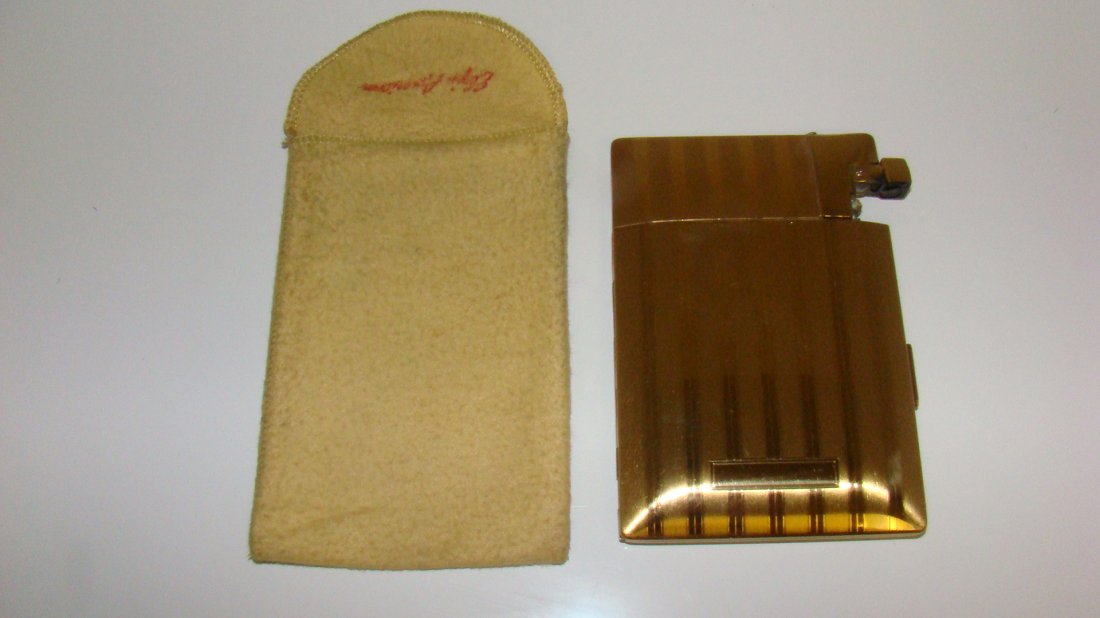 AMERICAN ELGIN LITE-O-MATIC CIGARETTE LIGHTER/CASE (1 of 5)