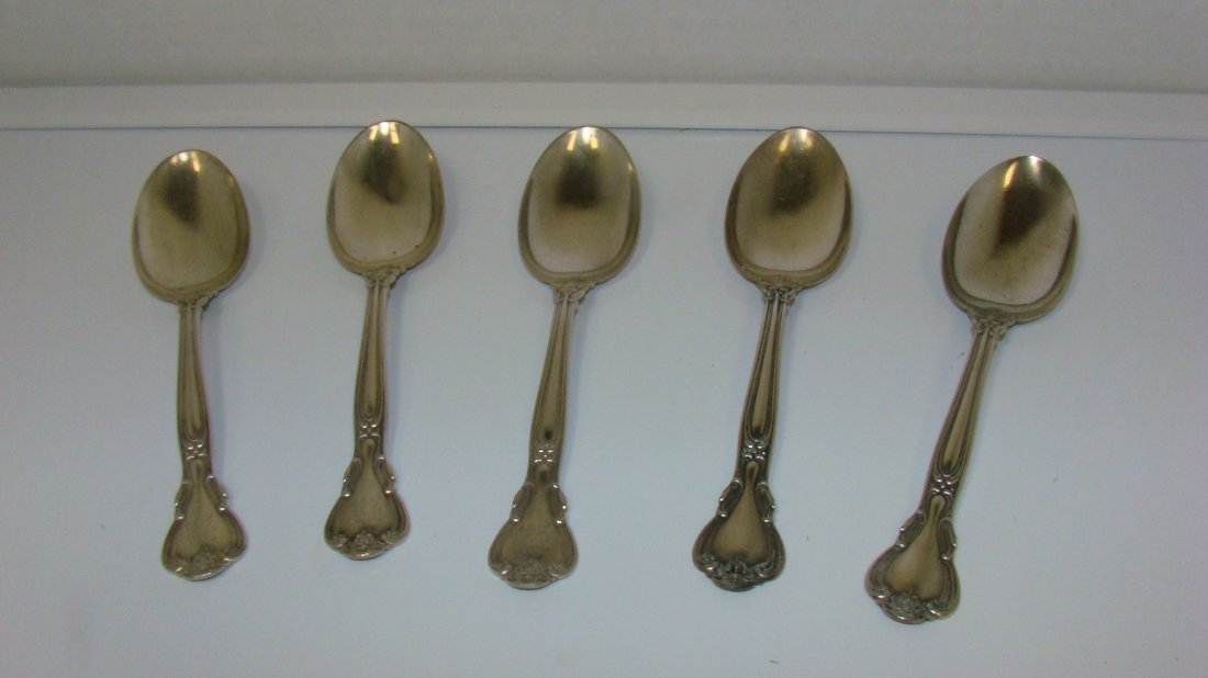 5 GORHAM STERLING SPOONS-CHANTILLY PATTERN (1 of 8)