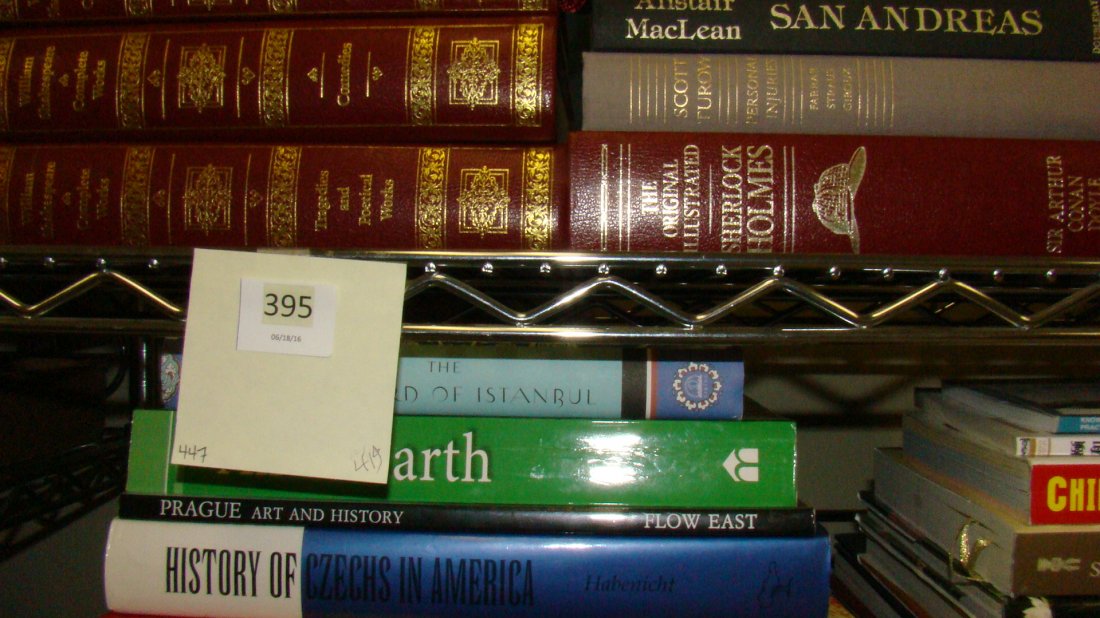 HALF SHELF-VARIOUS CLASSIC BOOKS (1 of 3)