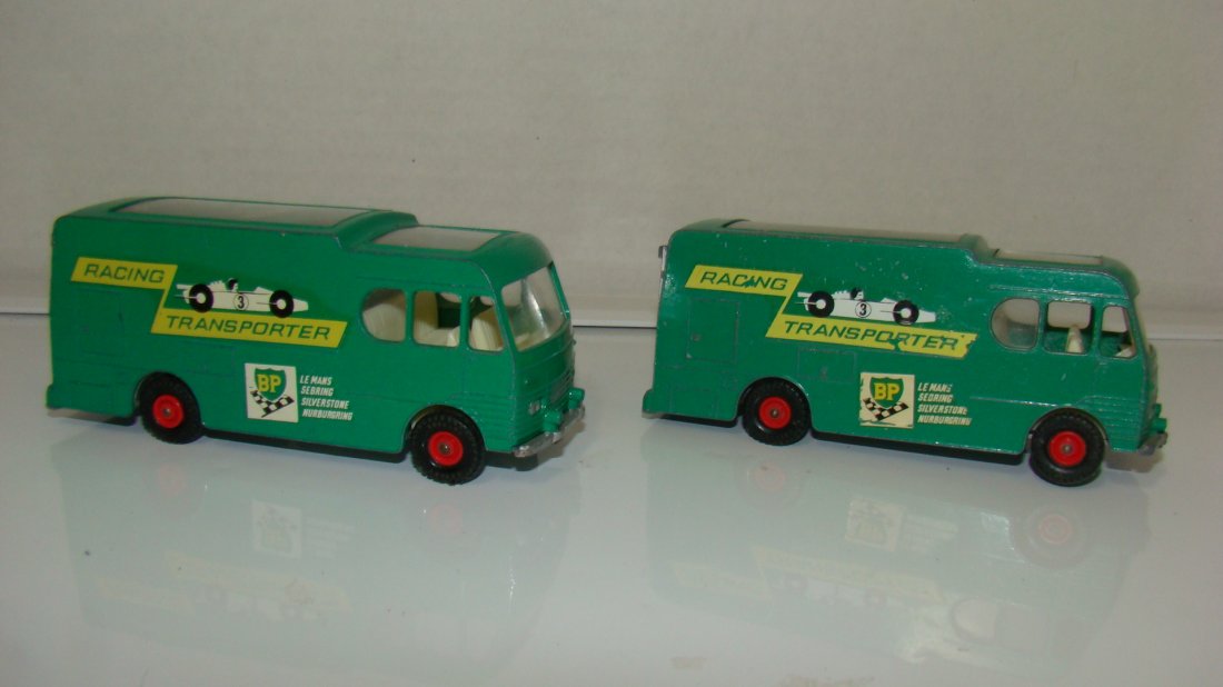 2 VINTAGE LESNEY NO. K-5RACING TRASPORTERS (1 of 8)