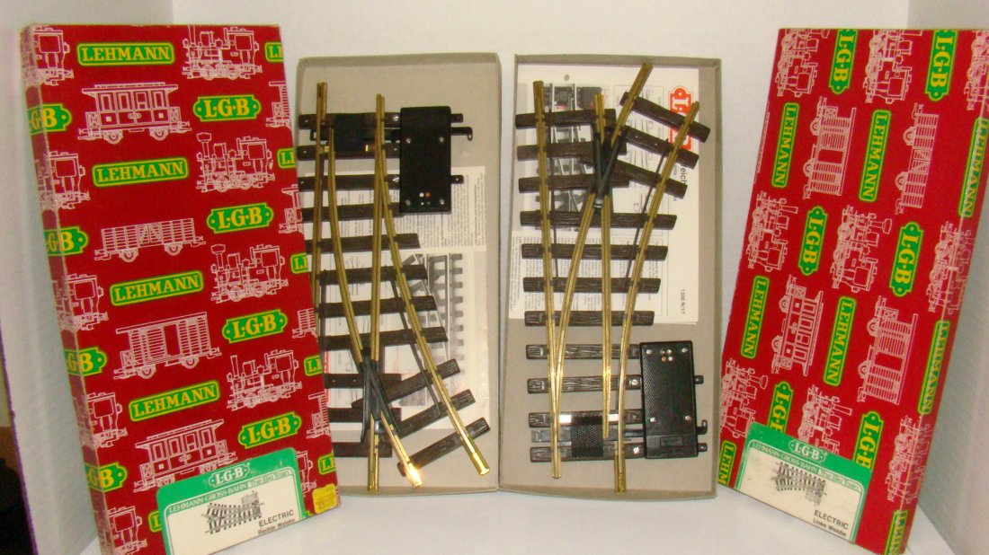 LGB THE BIG TRAIN TURNOUT SWITCH TRACKS (1 of 6)