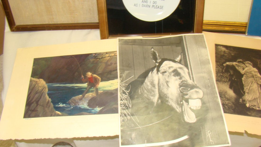 SHELF LOT-VARIOUS ART WORK (1 of 8)