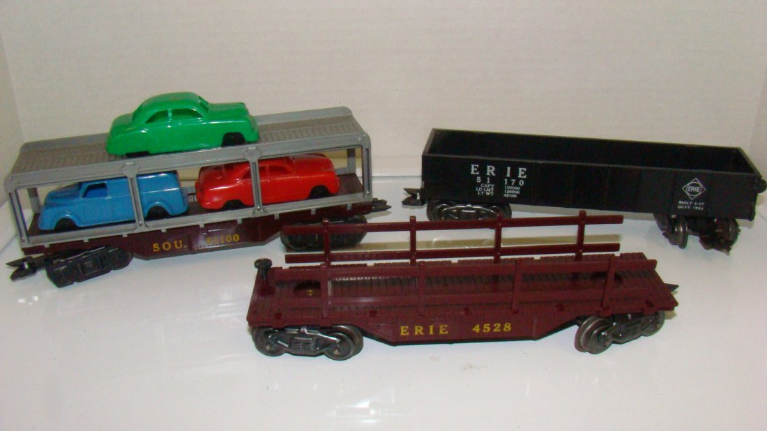 MARX #4528-51170 & 51100 RAIL CARS-O GAUGE (1 of 8)