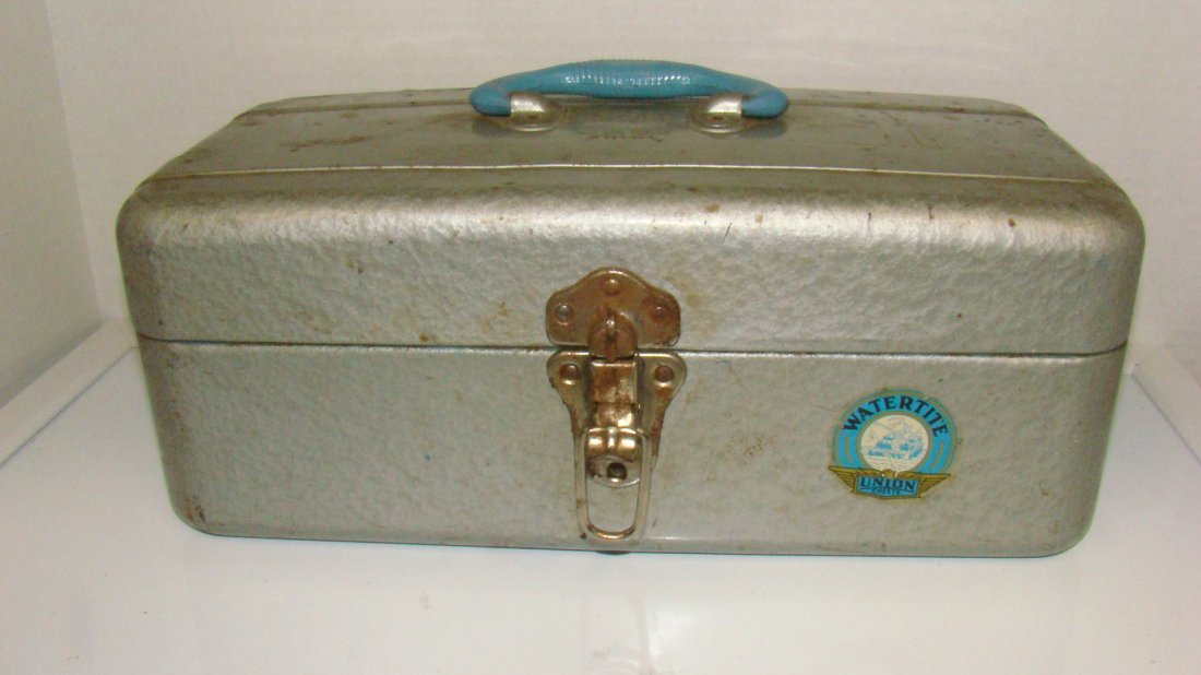 UNION STEEL WATERTITE TACKLE BOX & CONTENTS (1 of 6)