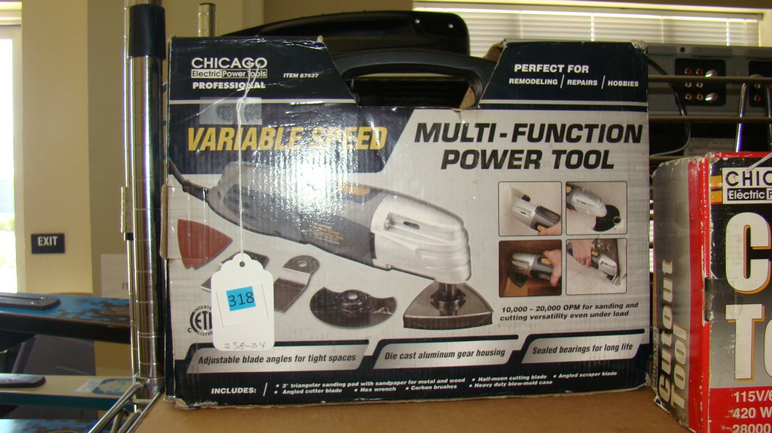 CHICAGO PROFESSIONAL MULTI-FUNCTION POWER TOOL (1 of 2)