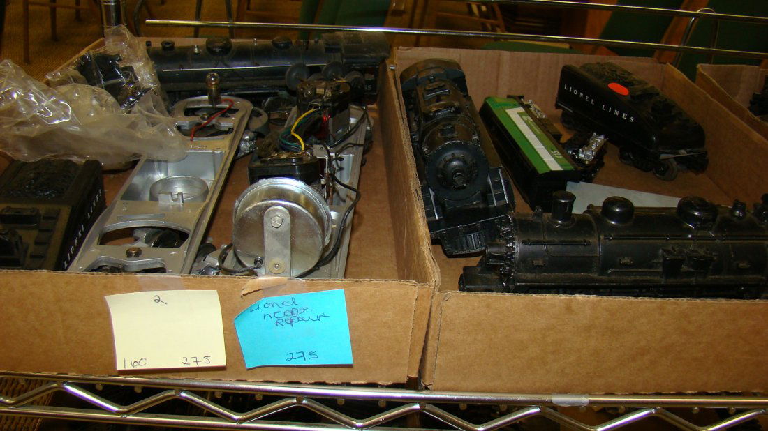 2 BOXES-VARIOUS METAL & PLASTIC LOCOMOTIVE SHELLS, (1 of 3)