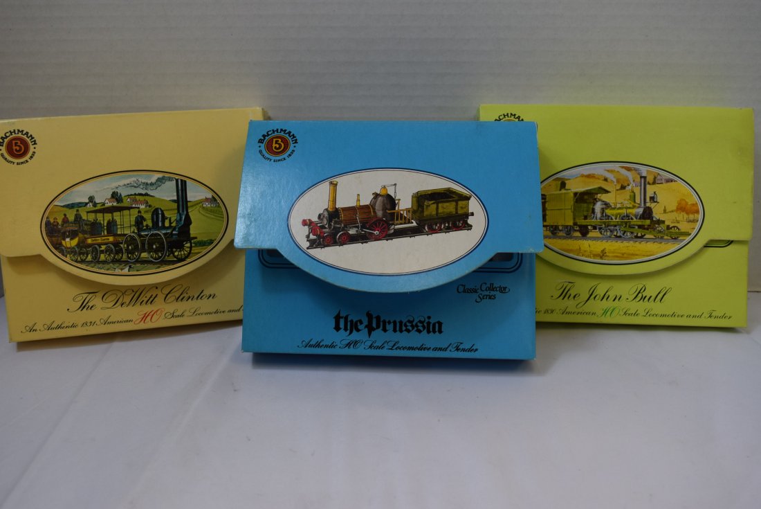 3 BACHMANN CLASSIC COLLECTOR SERIES HO SCALE LOCOM (1 of 4)