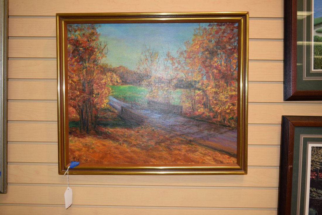 ACRYLIC FALL SCENE PAINTING (1 of 3)