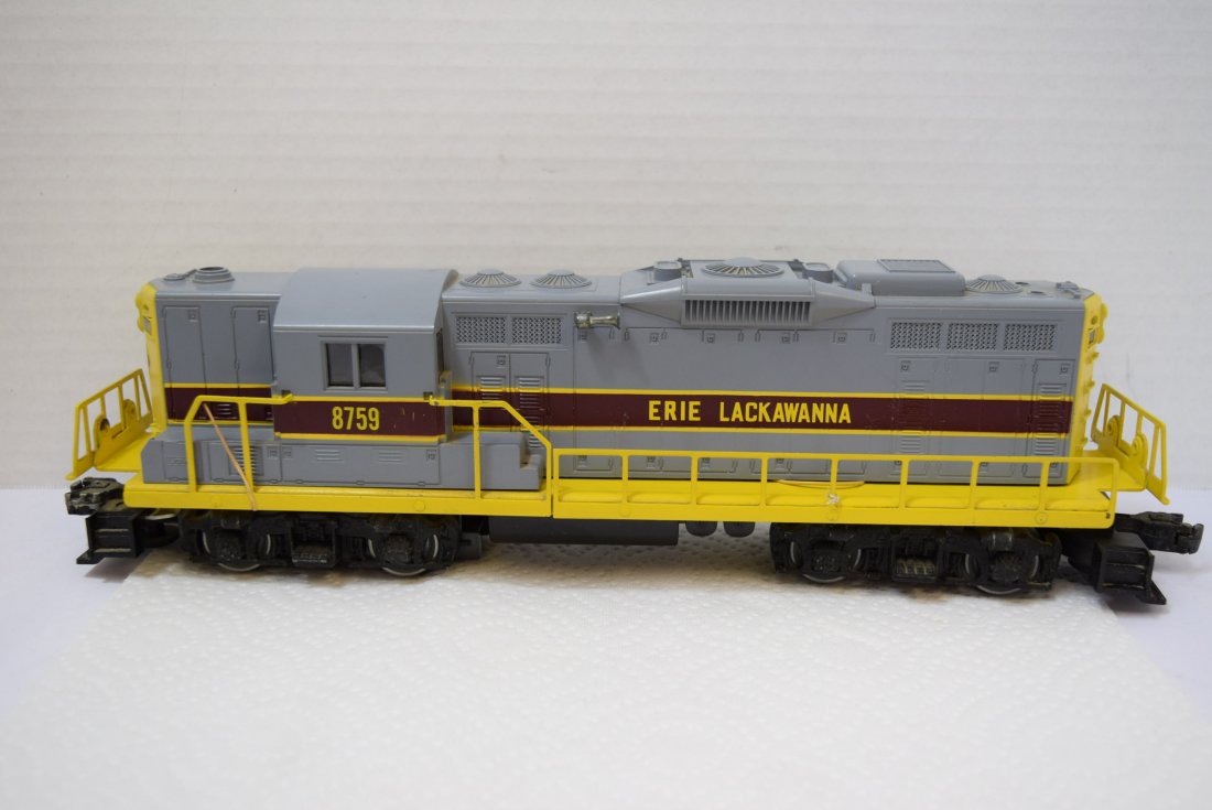 Lionel erie on sale lackawanna train set
