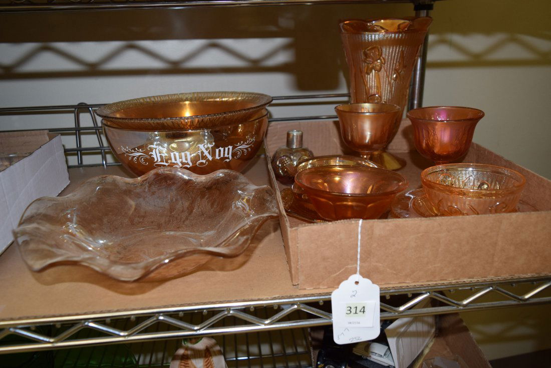 ASSORTED LOT OF MARIGOLD DISHES (1 of 3)