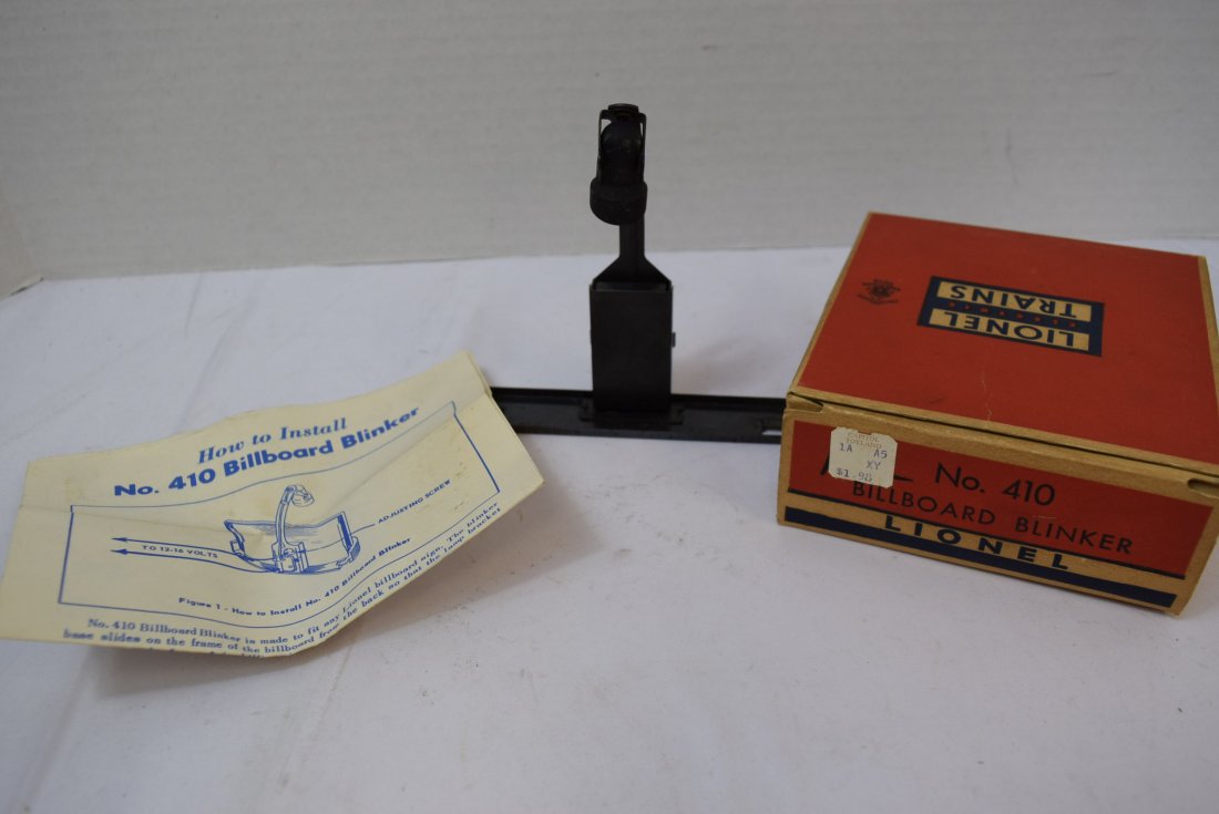 LIONEL BILLBOARD BLINKER 410 (1 of 3)
