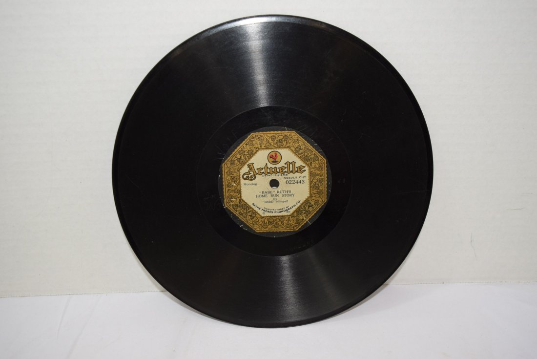 BABE RUTHS HOME RUN STORY BY BABE RUTH LP (1 of 4)