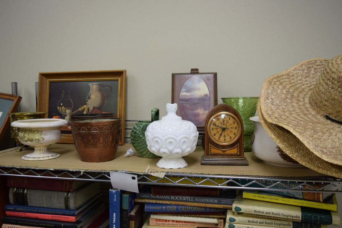 VARIOUS ARTWORK AND POTTERY (1 of 3)