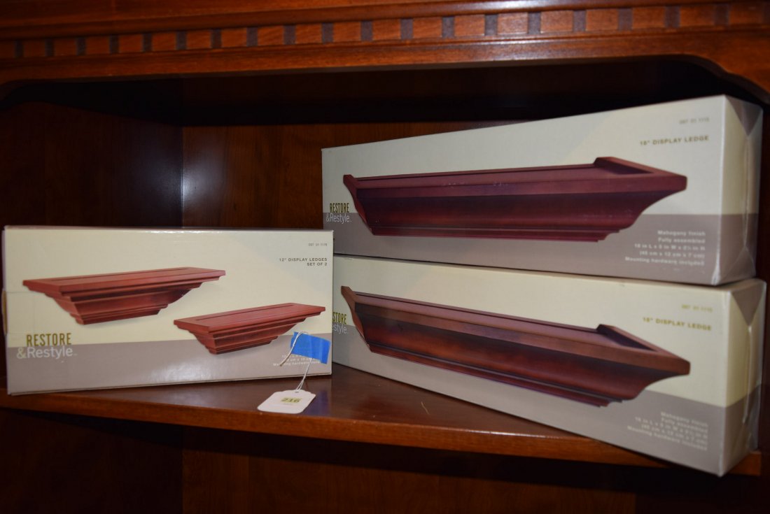 3 DISPLAY SHELVES (1 of 1)