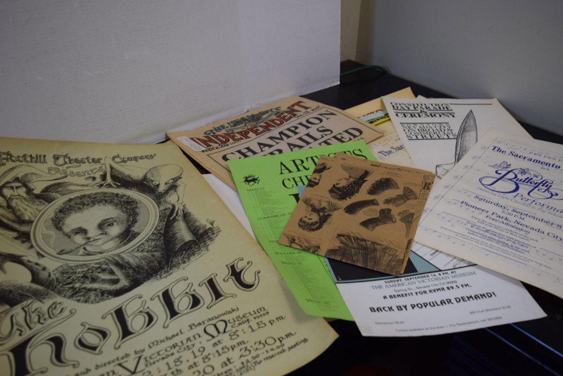 NEVADA CITY HISTORIC TOWN NOTICE POSTERS (1 of 7)