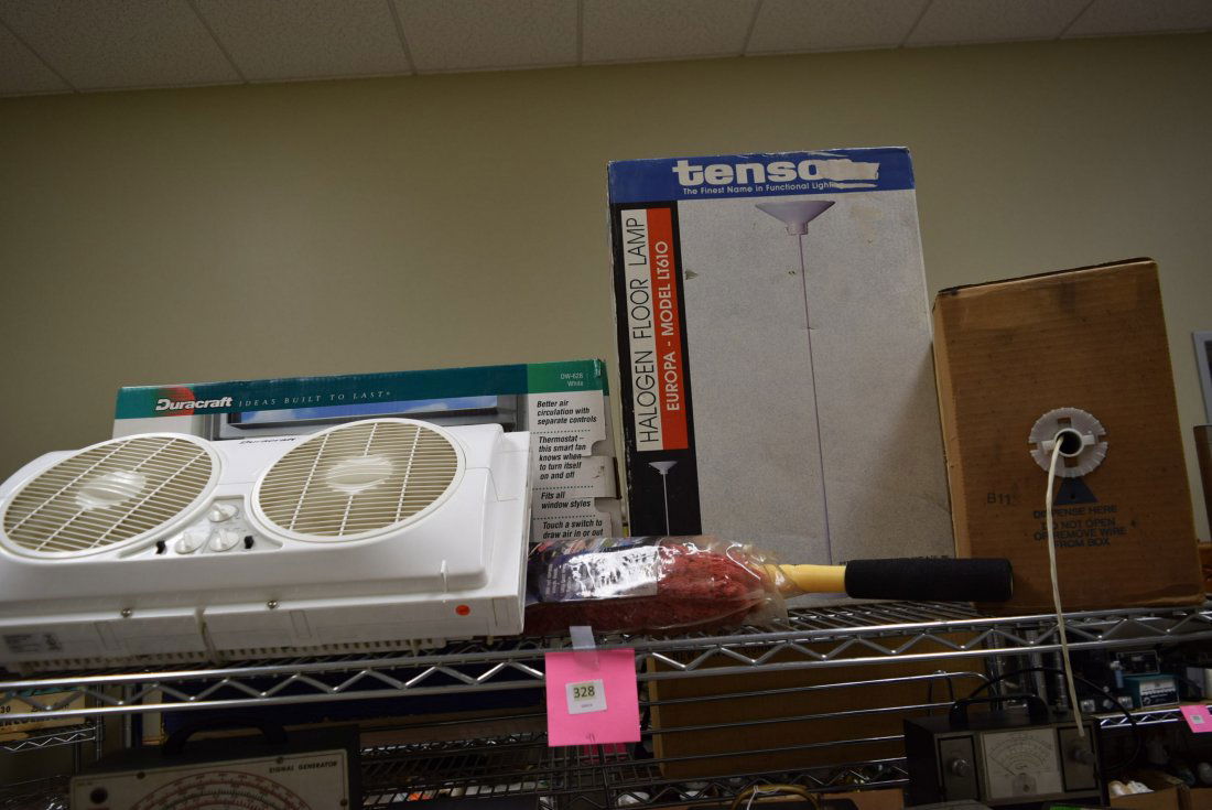 WINDOW DUAL FAN-LAMP & MORE (1 of 4)