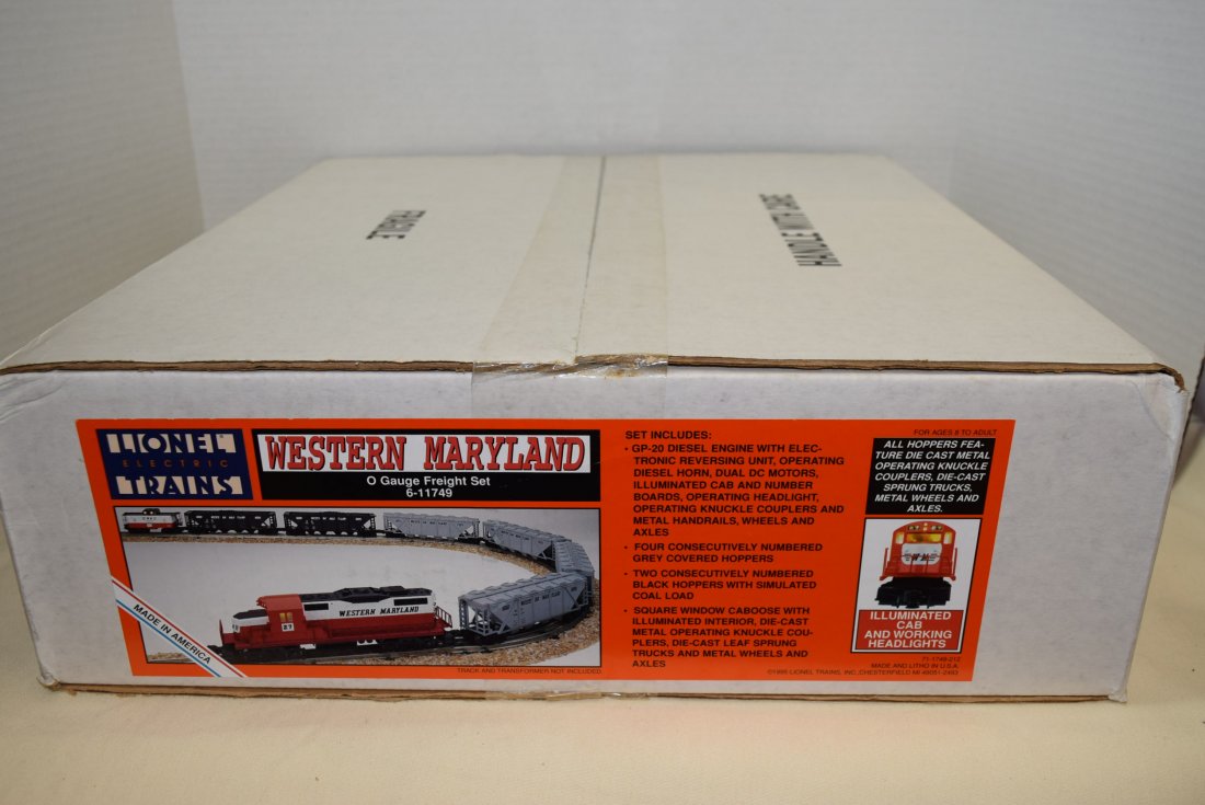 LIONEL WESTERN MARYLAND O GAUGE FREIGHT SET 6-1174 (1 of 5)