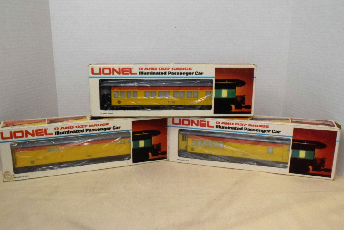 3 LIONEL CHESSIE STEAM SPECIAL ROLLING CARS - NIB (1 of 6)