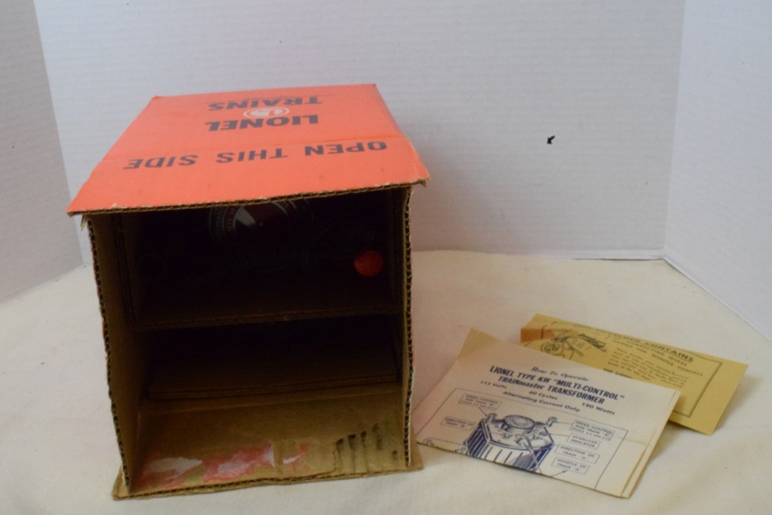 LIONEL TRAINMASTER TRANSFORMER 20-134 NIB (1 of 7)