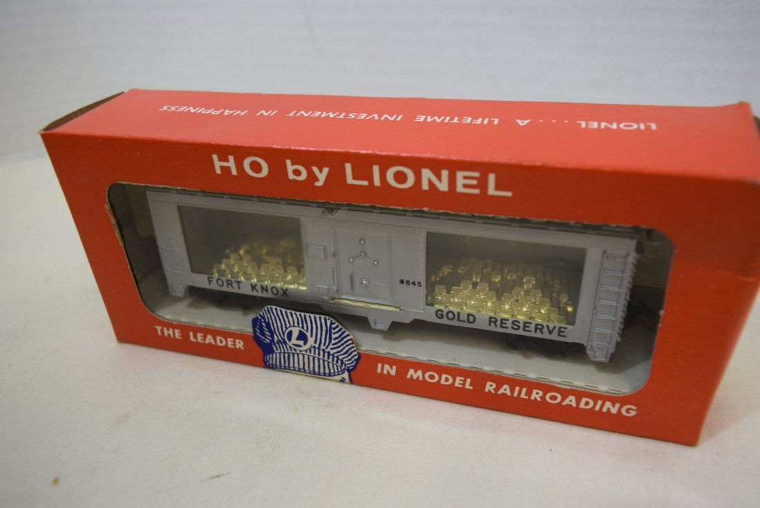 LIONEL TRAIN HO SCALE GOLD BULLION TRANSPORT CAR 0 (1 of 3)