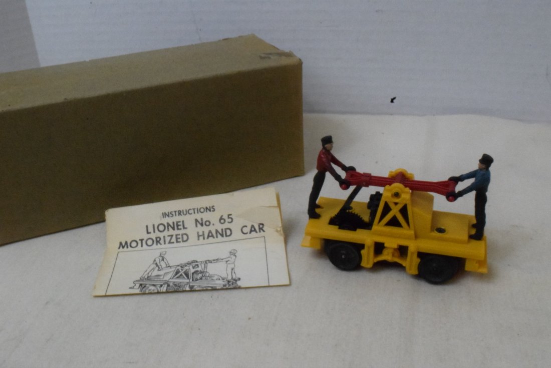 LIONEL MOTORIZED HAND CAR 65 (1 of 5)