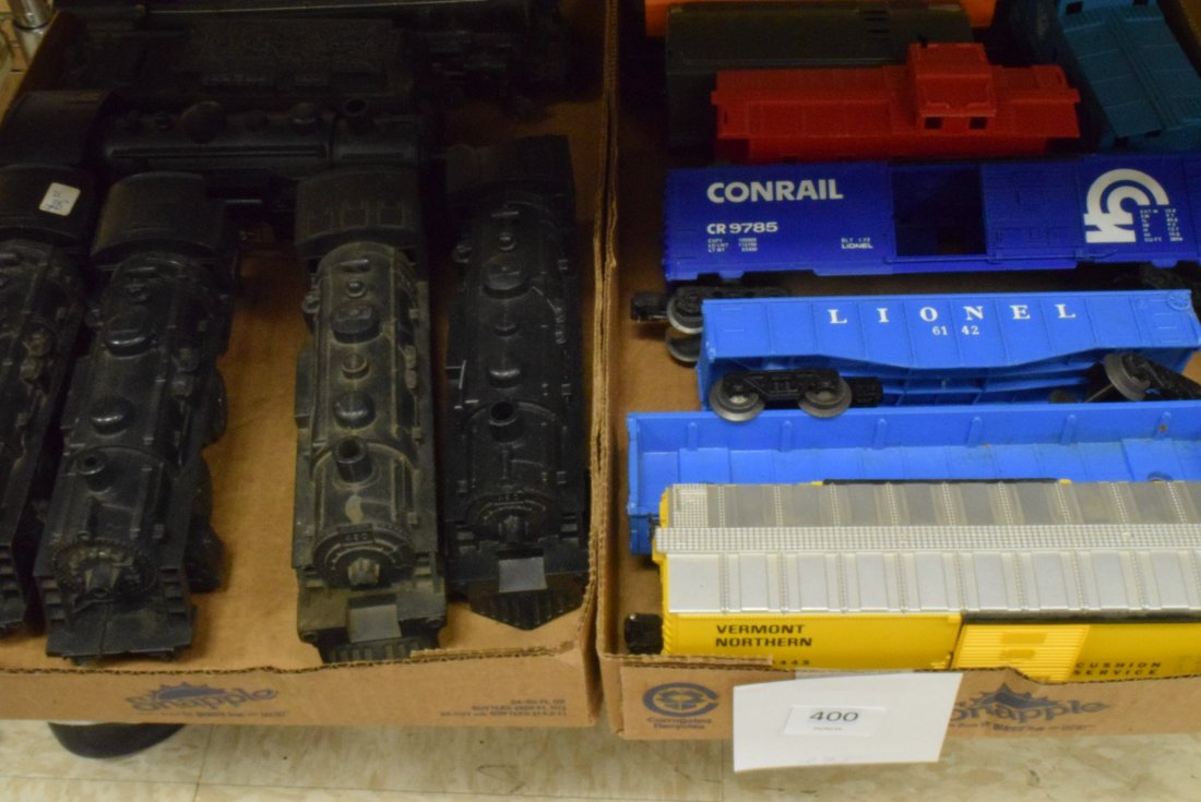 VARIOUS ENGINES -CONRAIL; VERMONT NORTHERN & MORE: VARIOUS ENGINES -CONRAIL, VERMONT NORTHERN & MORE- LIONEL 9445-CONRAIL 9785-NUMEROUS TRAIN ENGINES- AS-IS