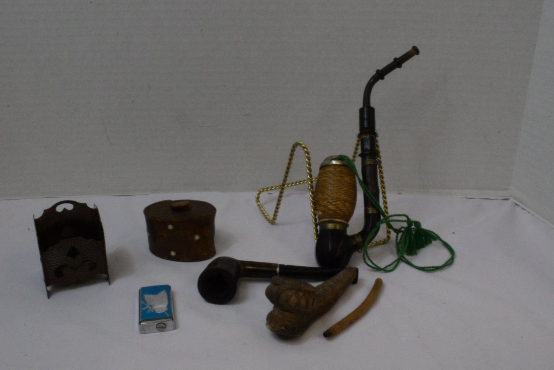 3 PIPES-MATCHBOOK HOLDER-PERFUME SPRAYER & MORE (1 of 10)