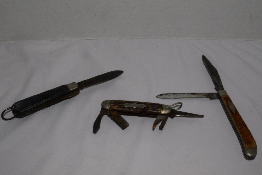 3 VINTAGE KNIVES-BOY SCOUTS-ATCO (1 of 6)