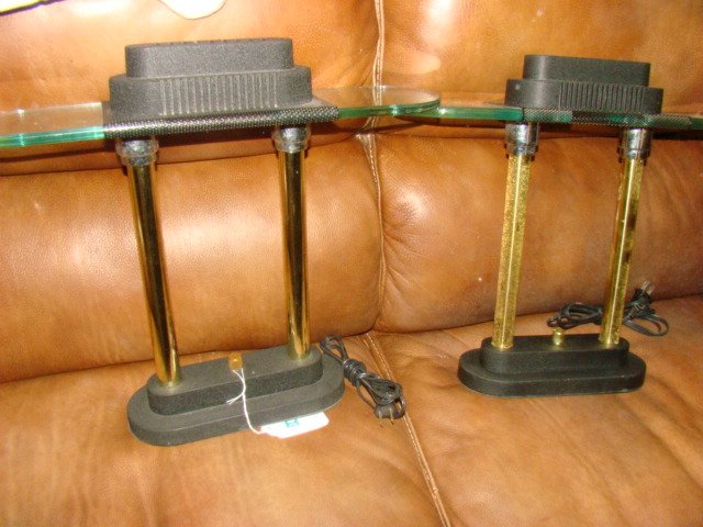 MATCHING MODERN DESK LAMPS (1 of 2)
