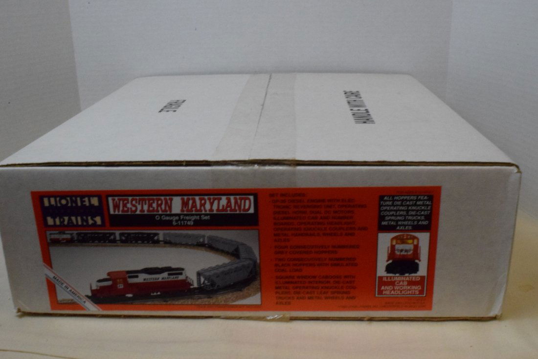 LIONEL 0 FREIGH SET 6-11749 - WESTERN MARYLAND UNO (1 of 7)