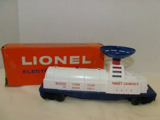 LIONEL TRAINS AERIAL TARGET LAUNCHING CAR-NIB (1 of 7)