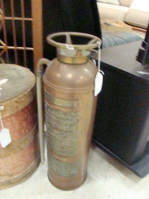 ANTIQUE FIRE EXTINGISHER STEMPEL (1 of 1)