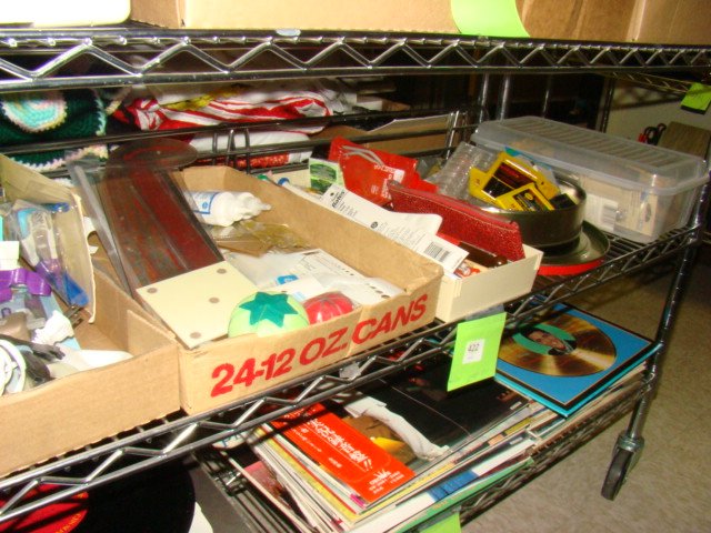 LARGE QUANTITY OF SEWING NOTIONS: LARGE QUANTITY OF SEWING NOTIONS-SEWING NEEDLES, KNITTING NEEDLES-CROCHET NEEDLES-QUILTING SUPPLIES-ROTARY CUTTER-QUILTING STENCILS-MAGNIFYING GLASS- PIN CUSHIONS-BOBBINS-SCISSORS-TACKY GLUE-THREAD & 