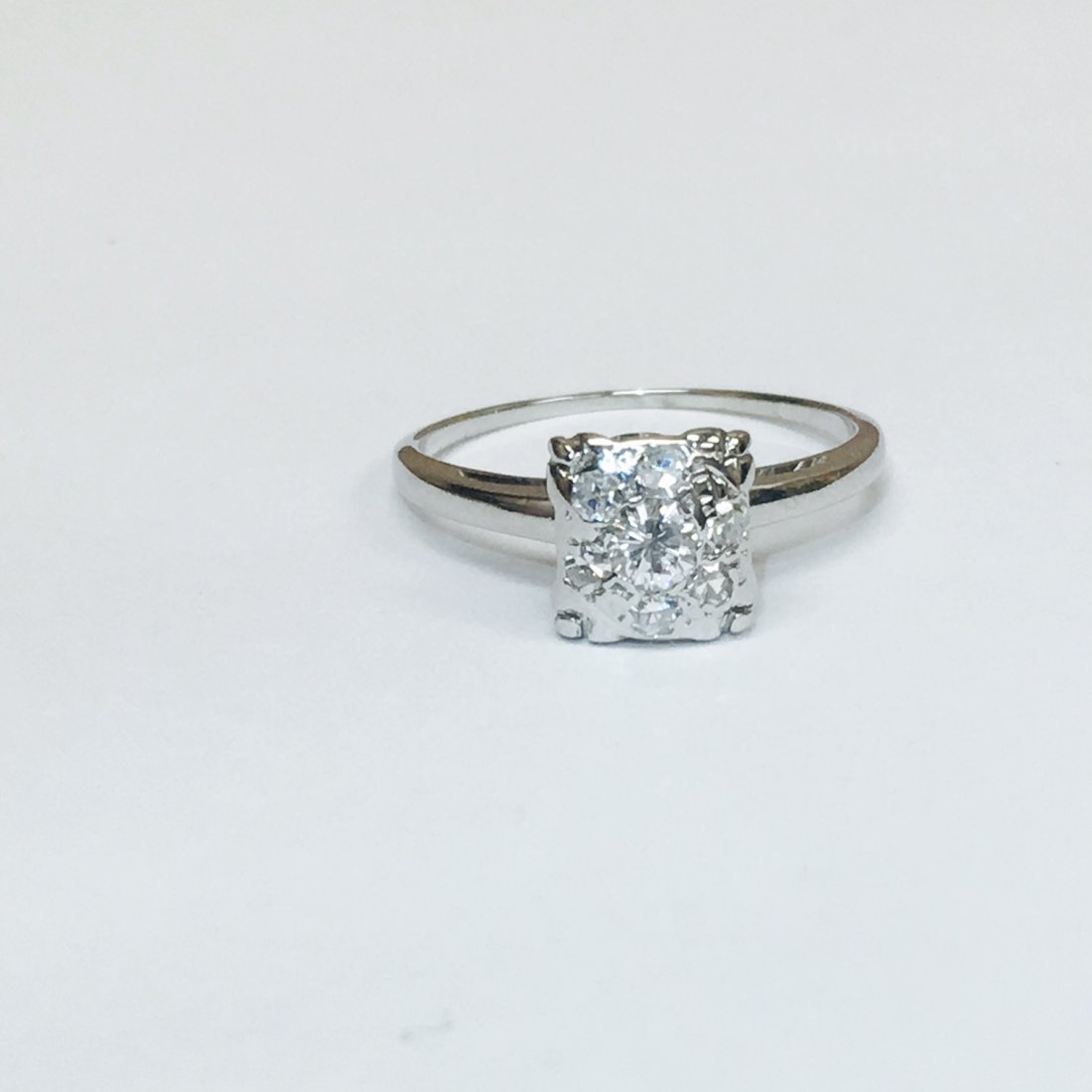 14K White Gold, VVS Clarity Diamond Ring (1 of 3)