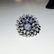 14kt, 2.50ct Diamond and Blue Sapphire Cocktail Ring
