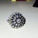 14kt, 2.50ct Diamond and Blue Sapphire Cocktail Ring - 2